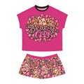 Cozy Bears Pink Women's Short Pajama Set