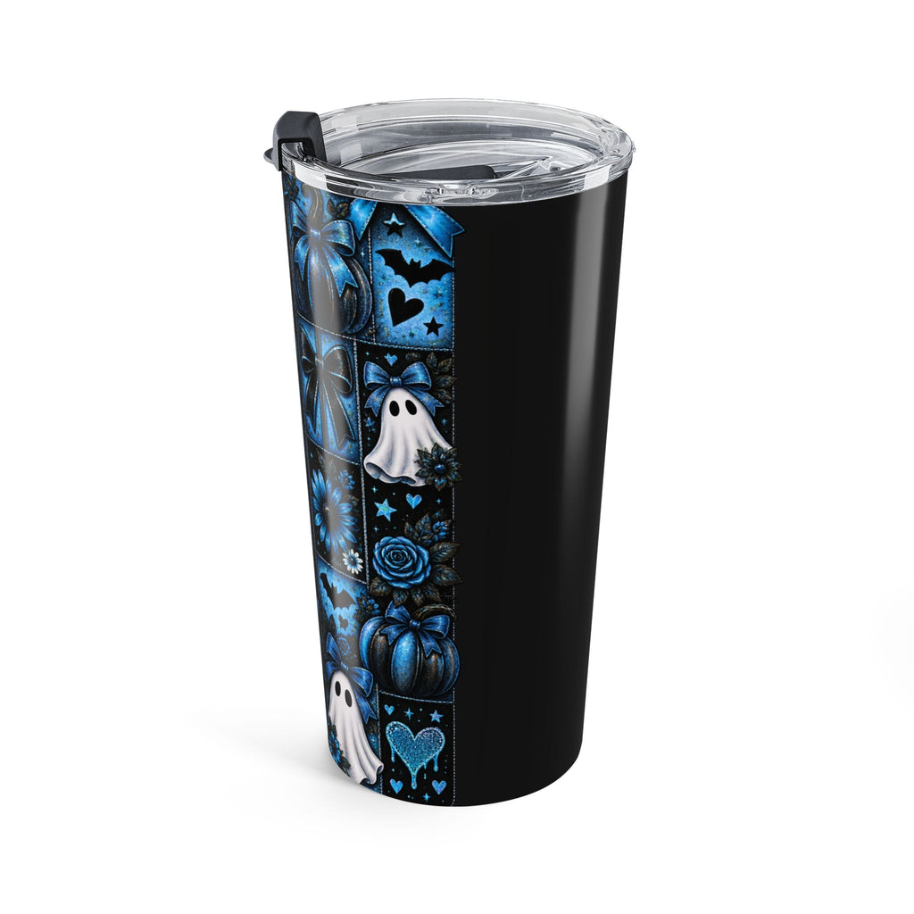 Spooky Season 20oz Tumbler - Halloween Ghost & Web Insulated Cup