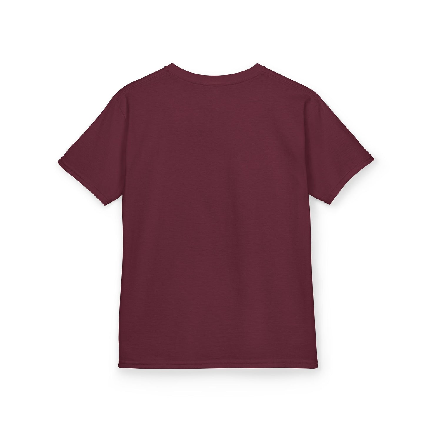 Kids Tee — Cute Halloween Ghosts Campfire Design (Pumpkins, Moon & Bats)