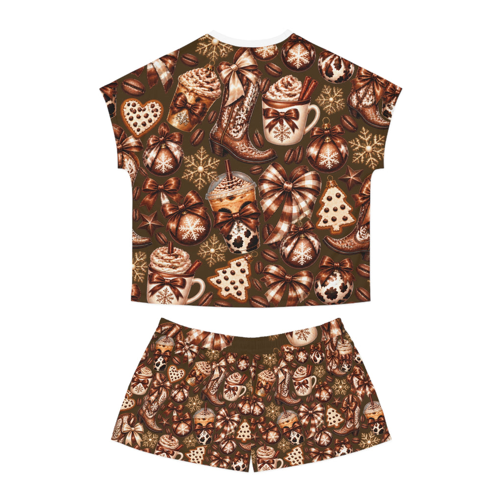 Cozy Cocoa & Cookies Women's Short Pajama Set