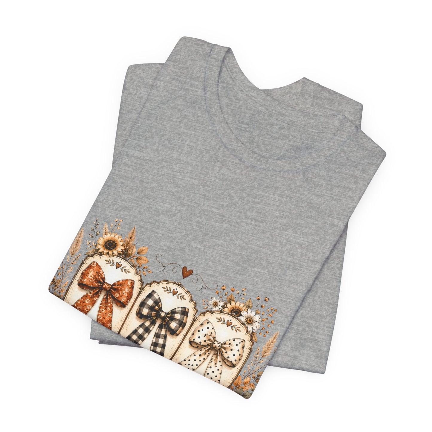 Thankful Grateful Blessed Fall Tee