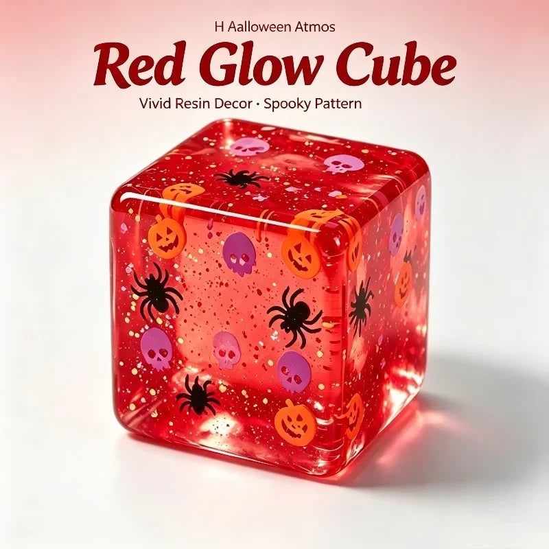 Halloween Ice Cube Squishy Toy