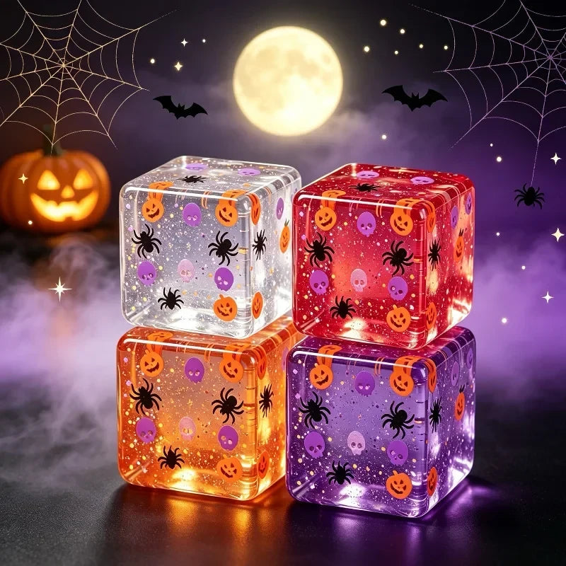 Halloween Ice Cube Squishy Toy