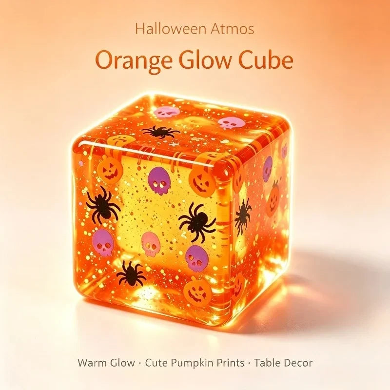 Halloween Ice Cube Squishy Toy