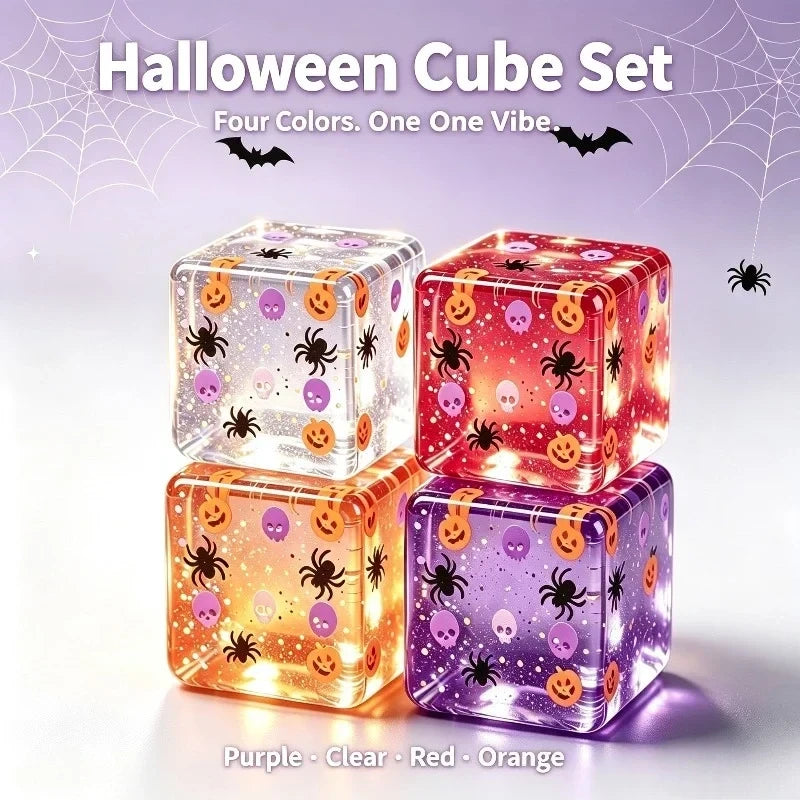 Halloween Ice Cube Squishy Toy