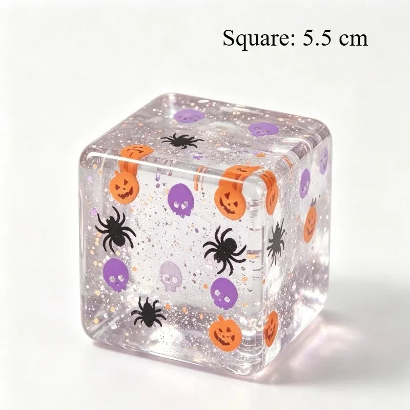 Halloween Ice Cube Squishy Toy