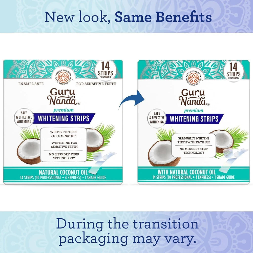 GuruNanda Teeth Whitening Strips