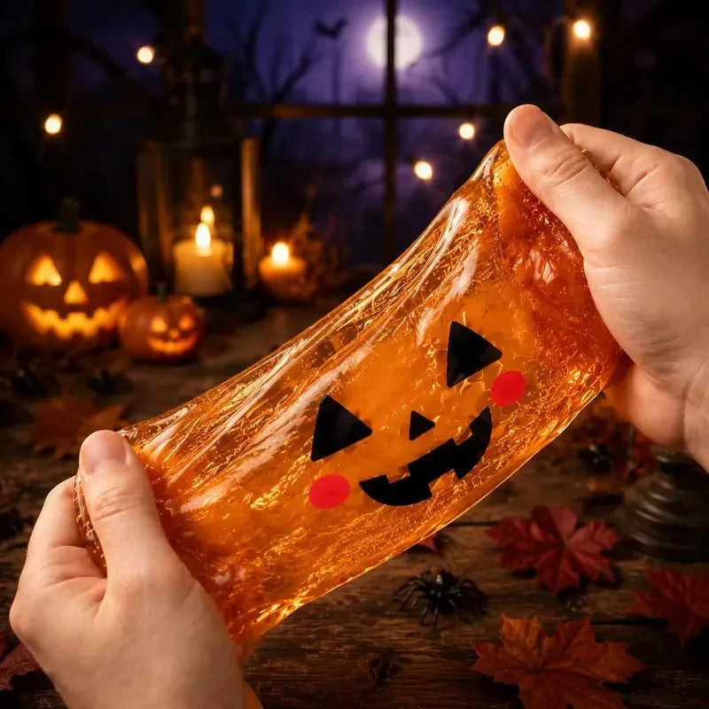 Halloween Ghost Dumpling Squeeze Toy Set
