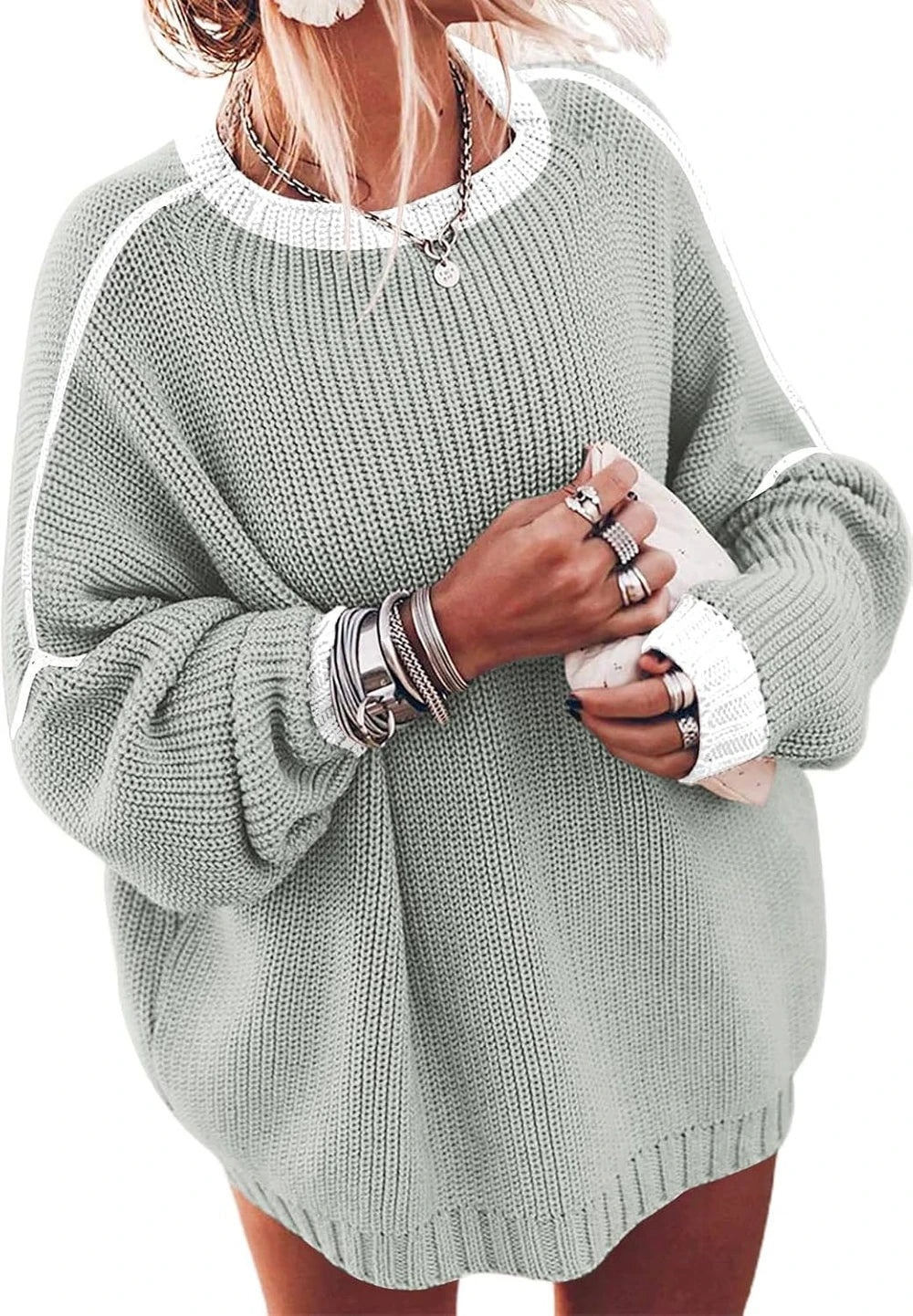 Chunky Knit Oversized Sweater