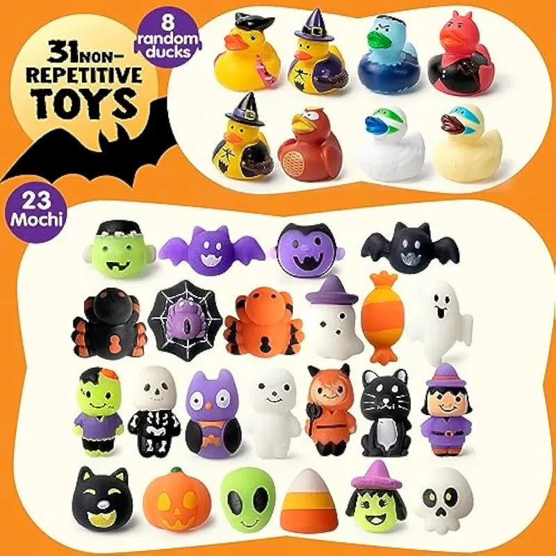 Halloween Advent Calendar Surprise Toy Set