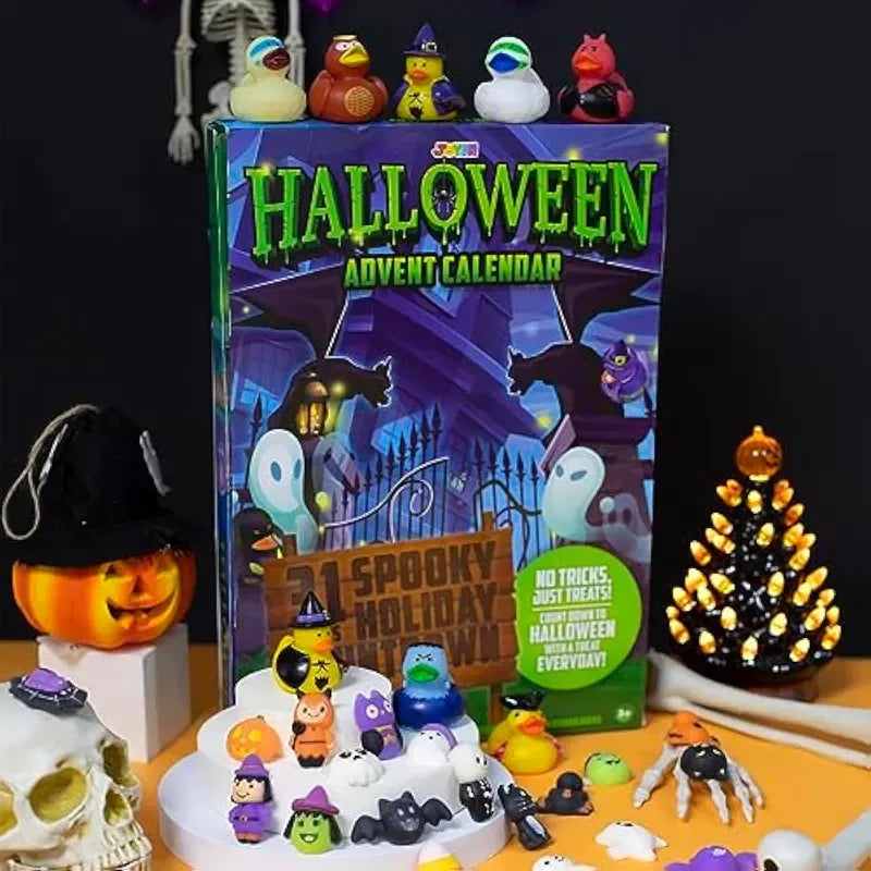 Halloween Advent Calendar Surprise Toy Set