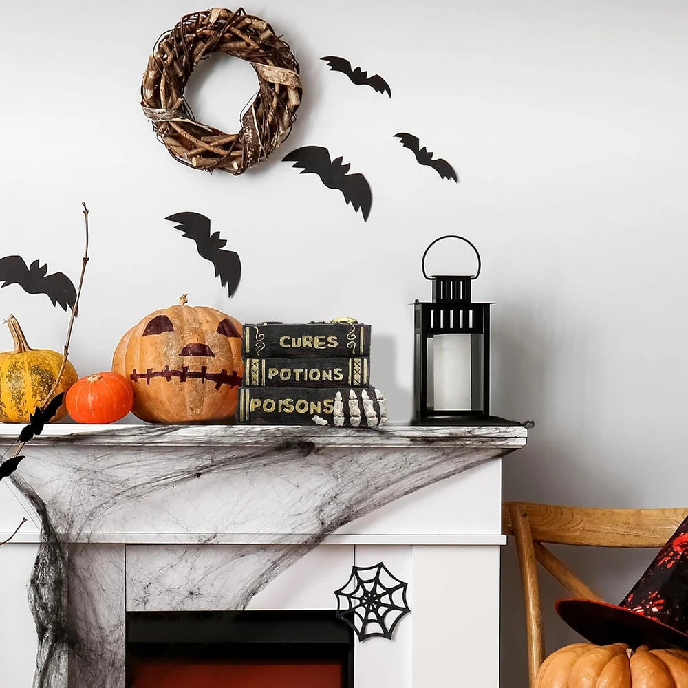 Namalu Resin Halloween Book Decor