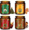 Holiday Scented Soy Candle Set