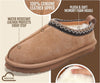 Genuine Leather Shearling Slippers