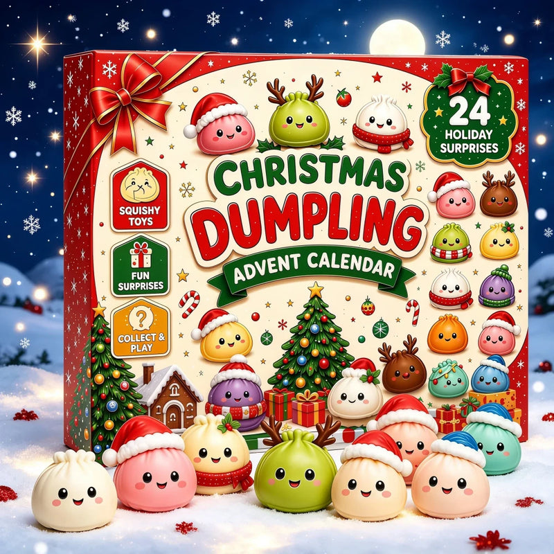 Christmas Dumpling Squishy Advent Calendar
