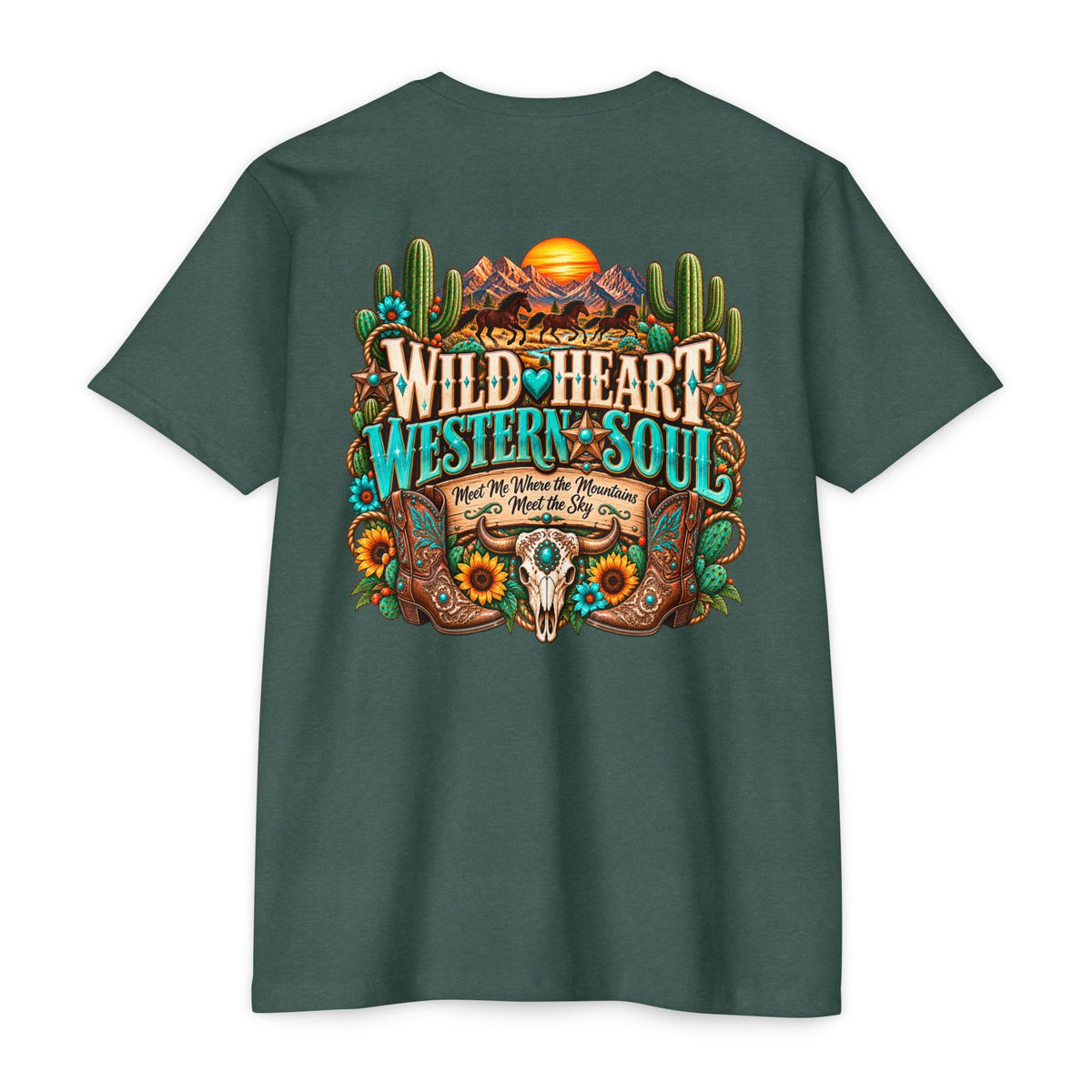 Desert Darlin' Western T-Shirt — Wild Heart Western Soul Graphic Tee