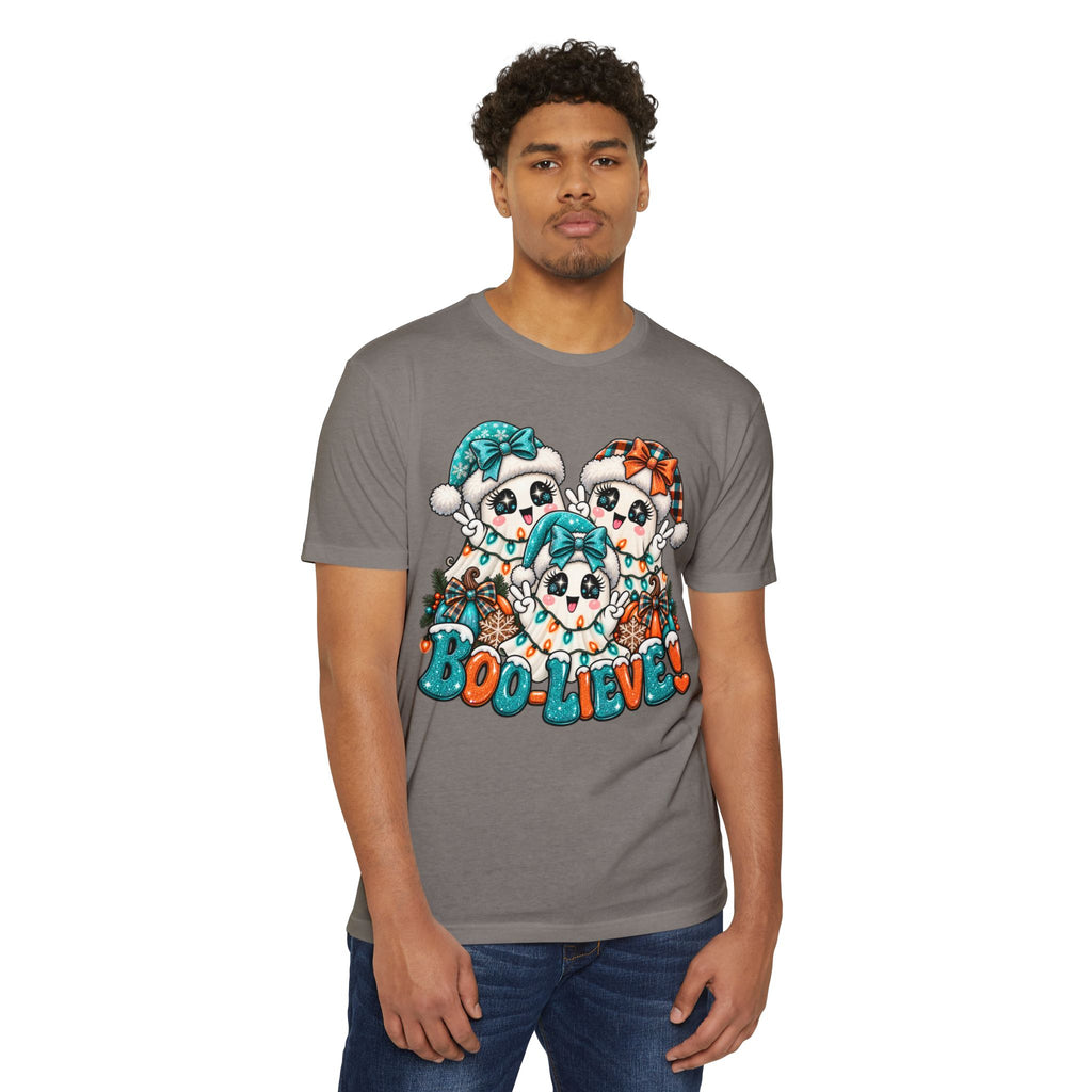 Boo-Lieve! Cute Ghosts Halloween T-Shirt