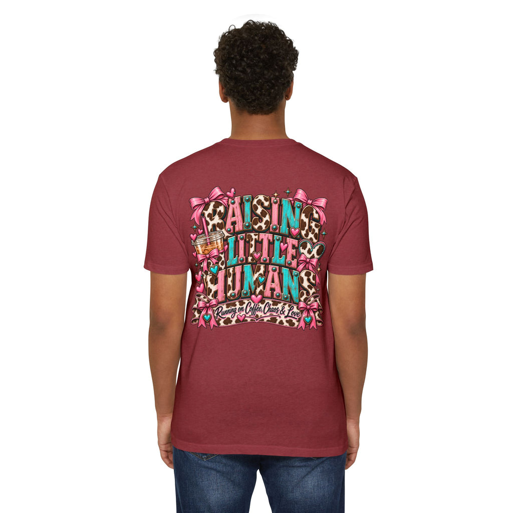 Mama Leopard Bow T-Shirt — Raising Little Humans Cute Graphic Tee