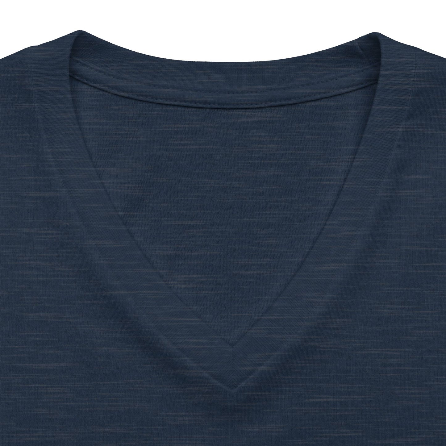 V-Neck Tee — "Raised on Dirt Roads & Jesus" Graphic Women’s Shirt