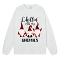Christmas hoodie Christmas three little people print