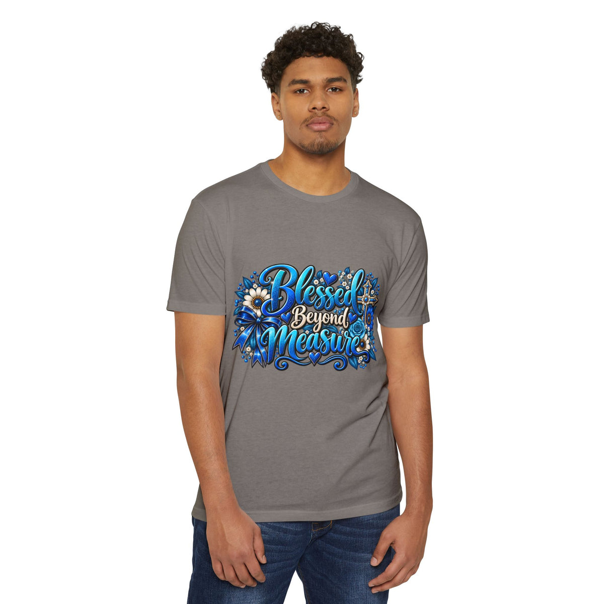 Blessed Beyond Measure T-Shirt — Faith Floral Design