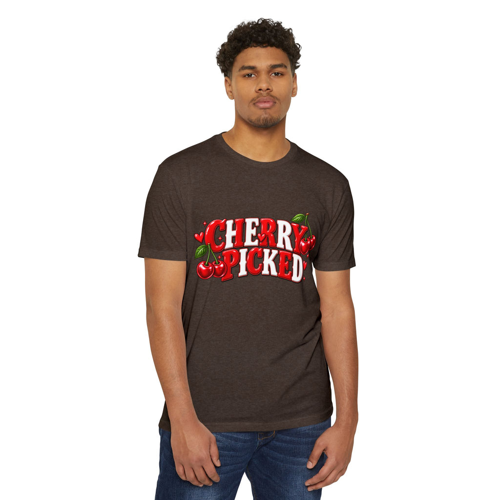 Cherry Picked Cowgirl T-Shirt — "Sweet Cherries Wild Cowgirl" Graphic Tee