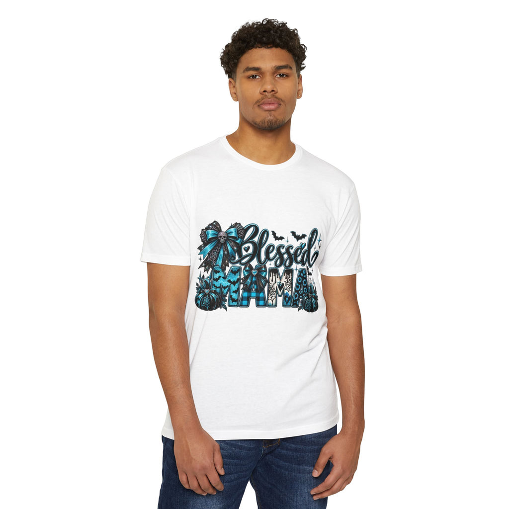 Blessed Homefall T-Shirt — Teal Pumpkin & Fall Gnome Graphic Tee