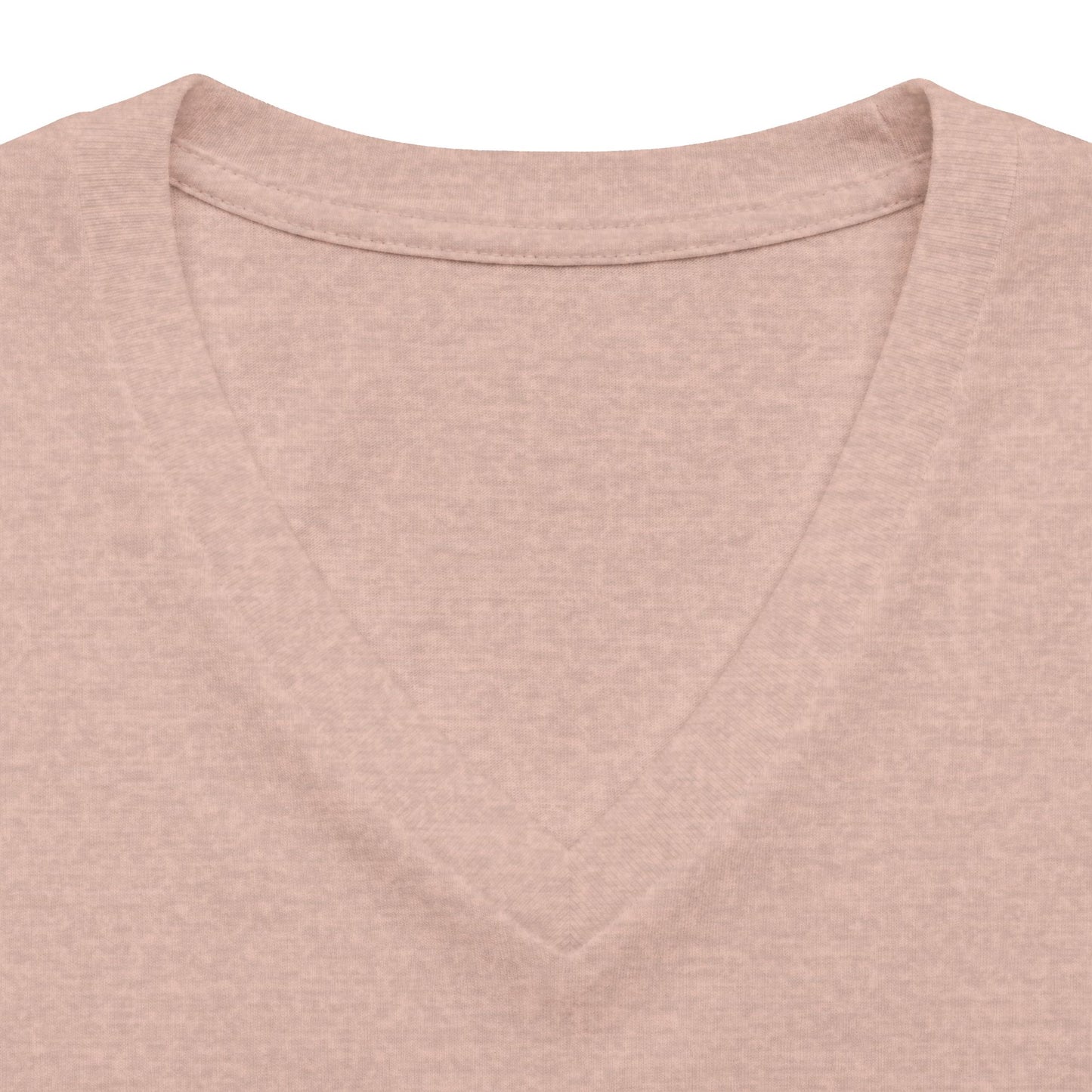 V-Neck Tee — "Raised on Dirt Roads & Jesus" Graphic Women’s Shirt