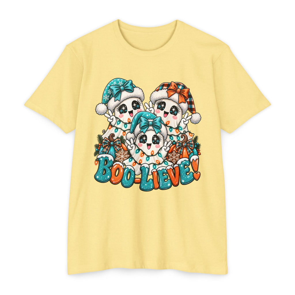 Boo-Lieve! Cute Ghosts Halloween T-Shirt