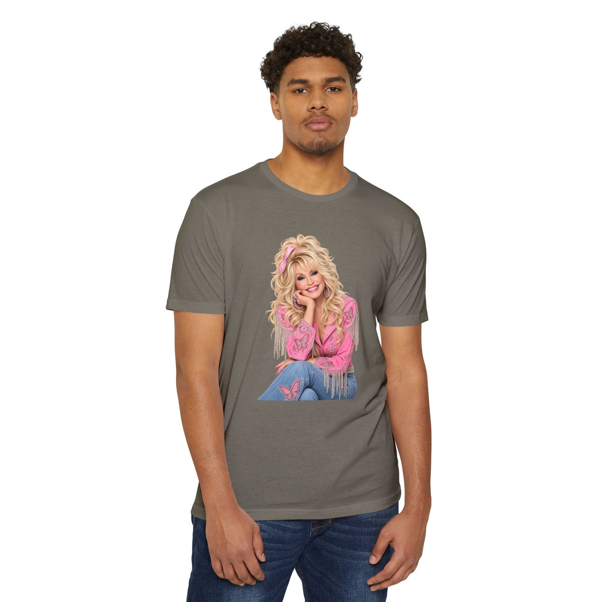 Retro Country Cowgirl Portrait T-Shirt