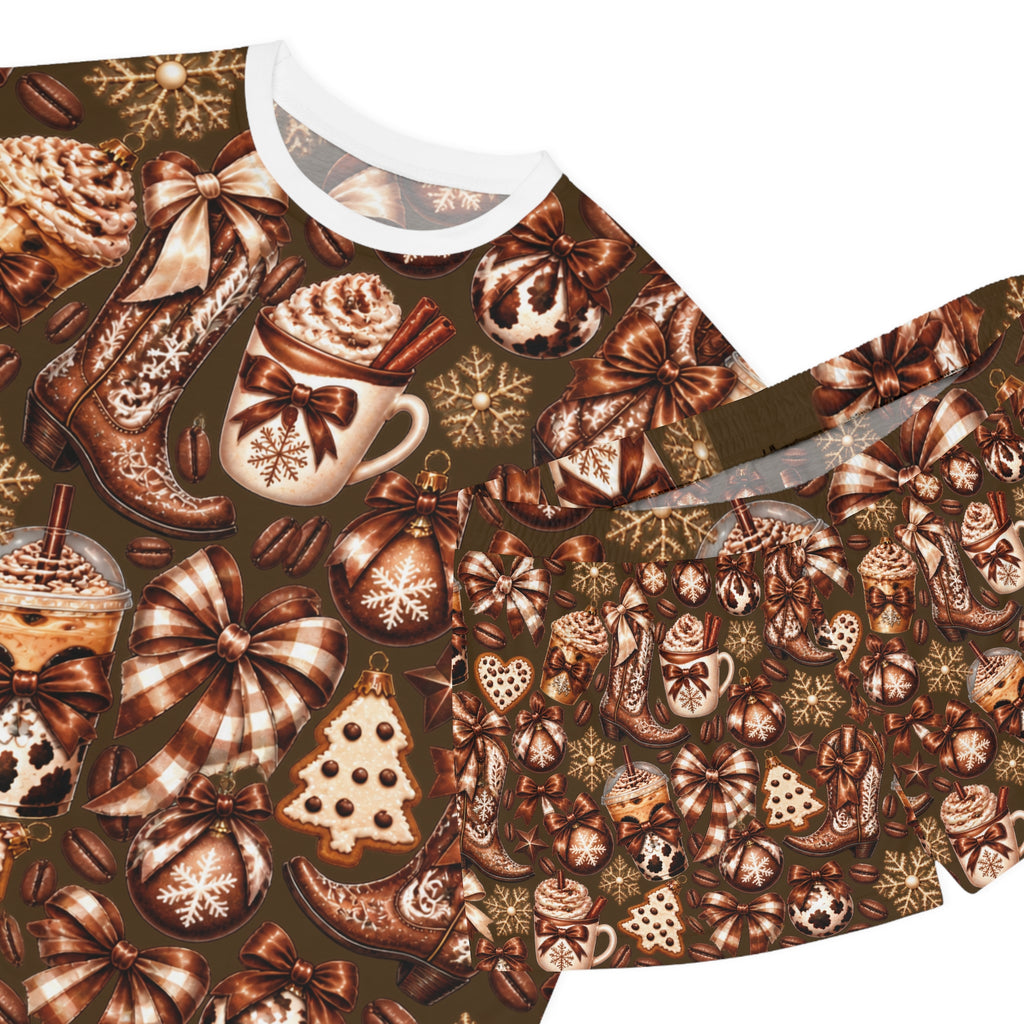 Cozy Cocoa & Cookies Women's Short Pajama Set