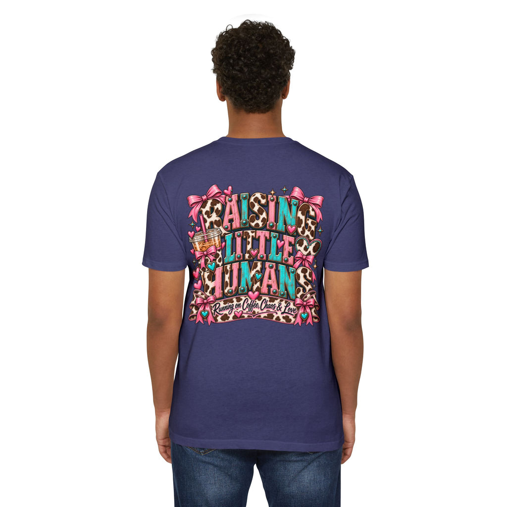 Mama Leopard Bow T-Shirt — Raising Little Humans Cute Graphic Tee