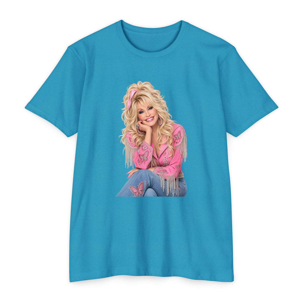 Retro Country Cowgirl Portrait T-Shirt