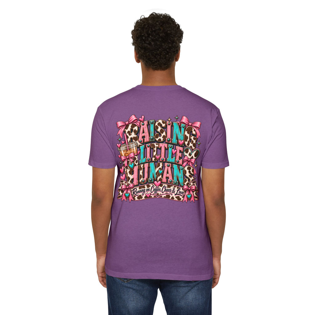 Mama Leopard Bow T-Shirt — Raising Little Humans Cute Graphic Tee