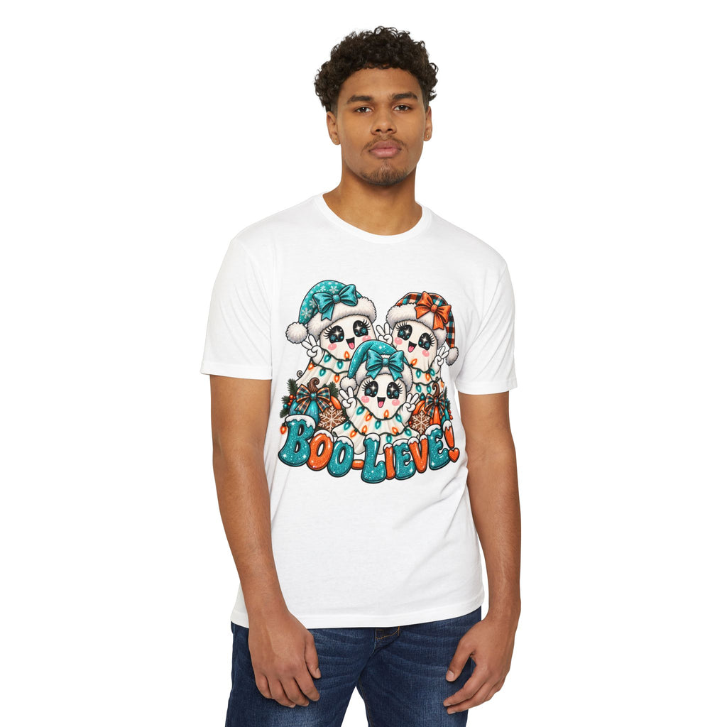 Boo-Lieve! Cute Ghosts Halloween T-Shirt
