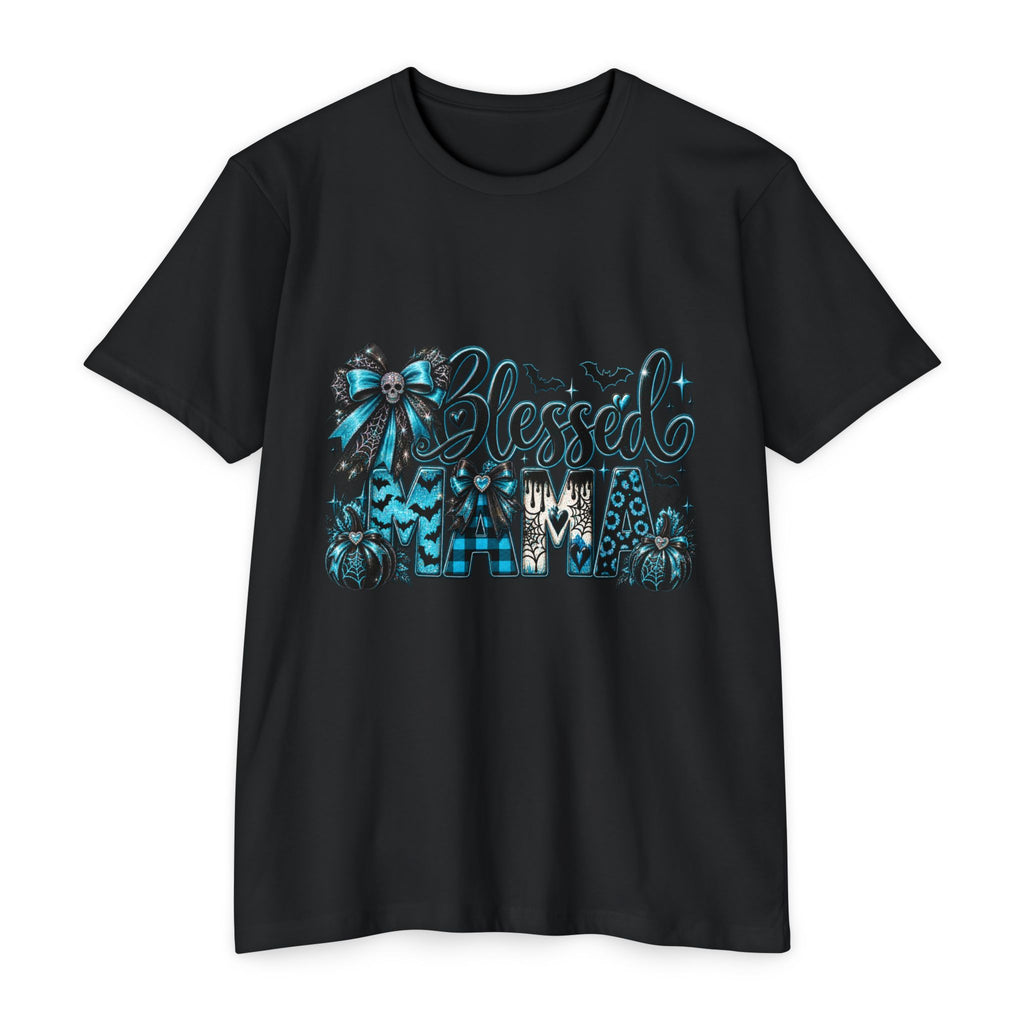Blessed Homefall T-Shirt — Teal Pumpkin & Fall Gnome Graphic Tee