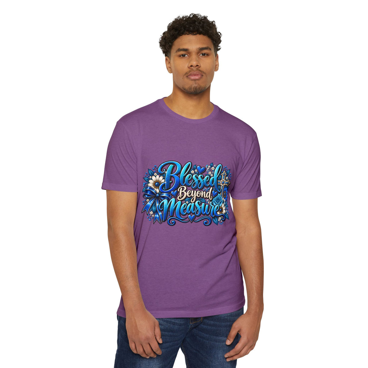 Blessed Beyond Measure T-Shirt — Faith Floral Design