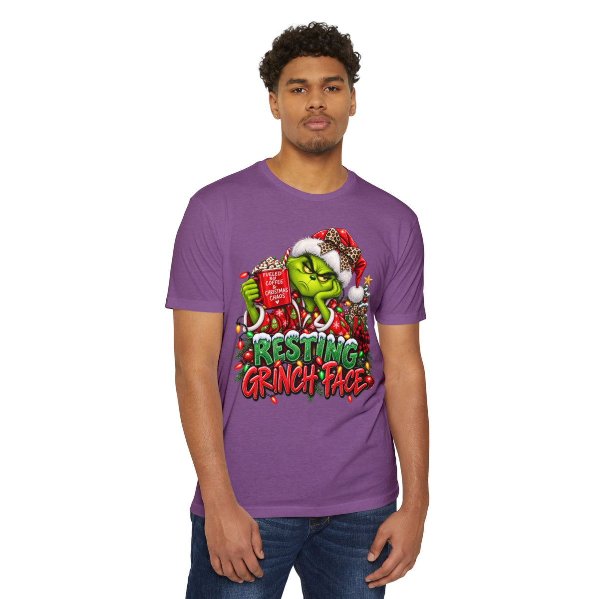 Grinch 'Resting Grinch Face' Christmas T-Shirt