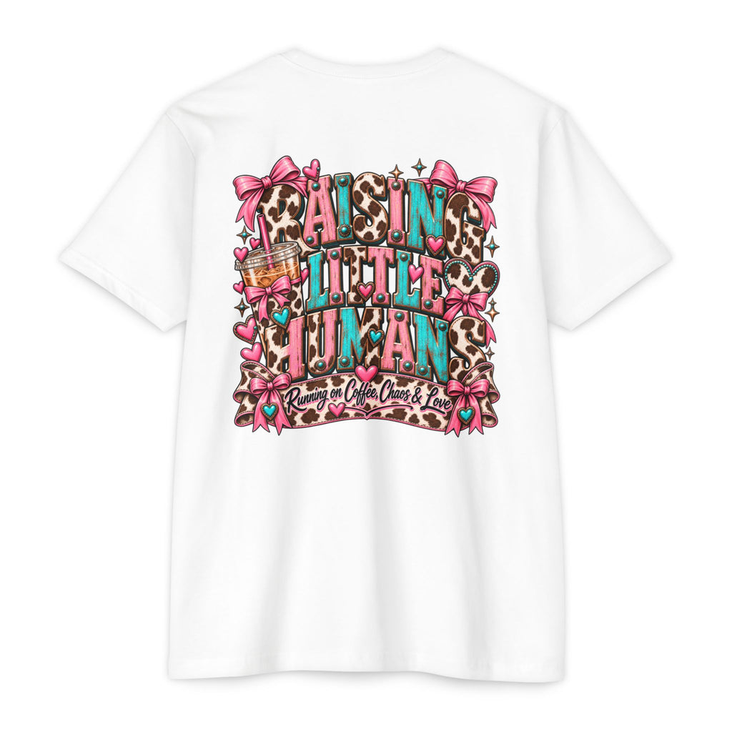 Mama Leopard Bow T-Shirt — Raising Little Humans Cute Graphic Tee