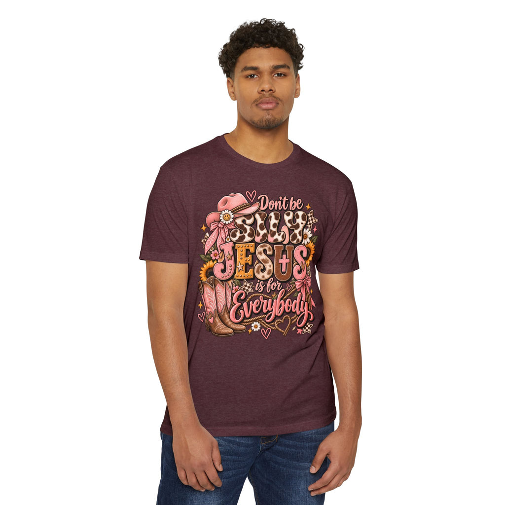 Christian Western T-Shirt — "Don't Be Salty, Jesus is for Everybody"