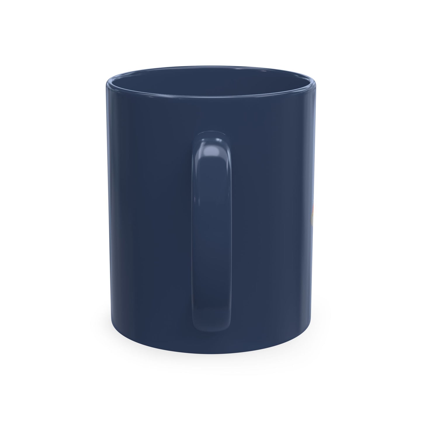 Autism Awareness Ceramic Mug — Rainbow Heart Puzzle Support Cup