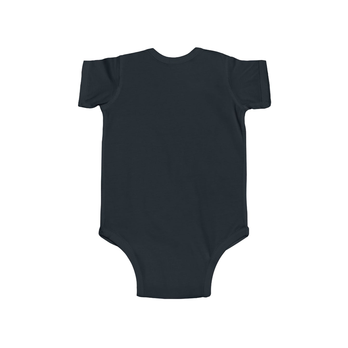 Fall Floral Infant Bodysuit — "FALL" Pumpkin & Leaves Baby Onesie