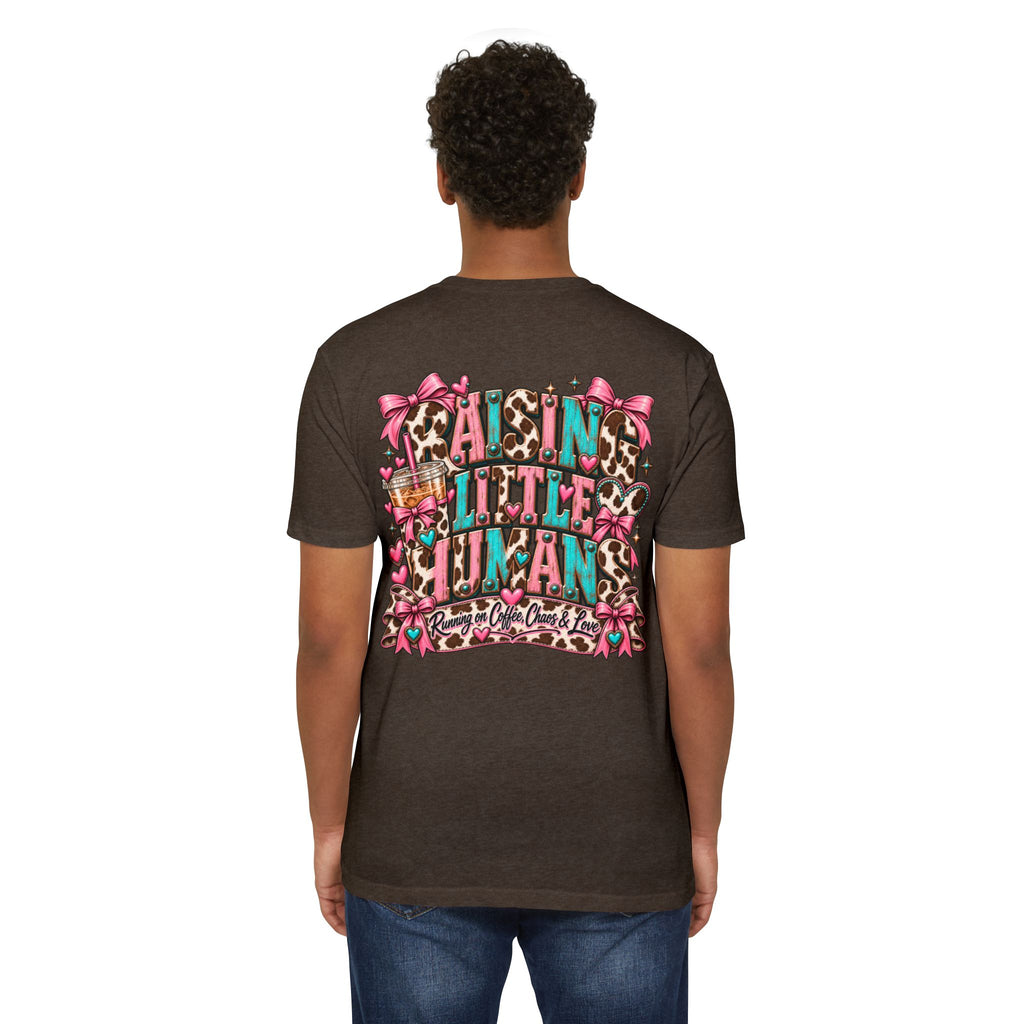 Mama Leopard Bow T-Shirt — Raising Little Humans Cute Graphic Tee