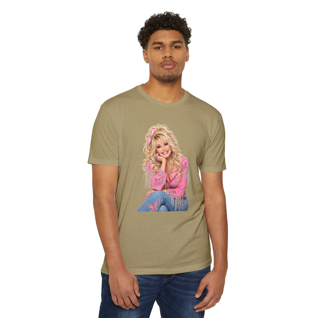 Retro Country Cowgirl Portrait T-Shirt