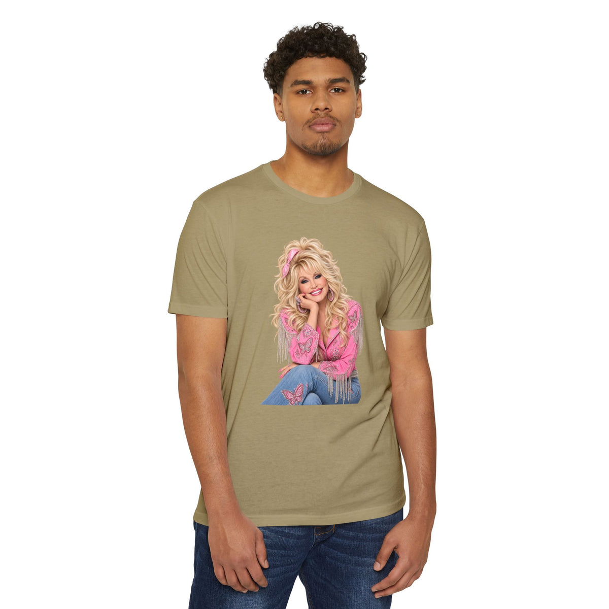 Retro Country Cowgirl Portrait T-Shirt