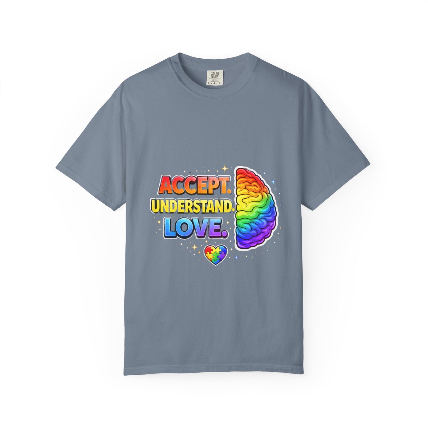Pride "Accept, Respect, Love" Rainbow T-Shirt