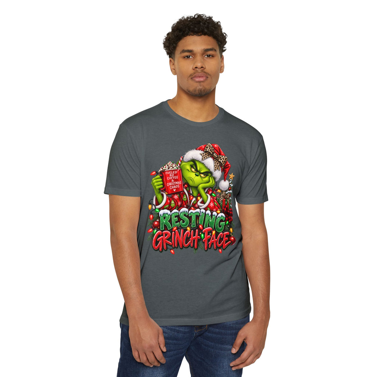 Grinch 'Resting Grinch Face' Christmas T-Shirt
