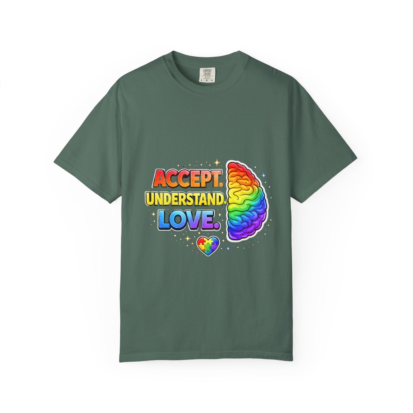 Pride "Accept, Respect, Love" Rainbow T-Shirt