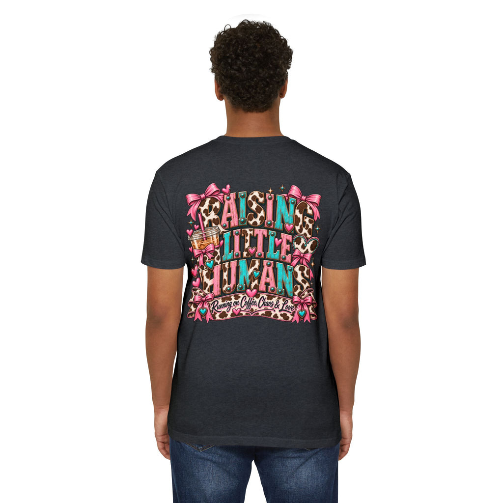 Mama Leopard Bow T-Shirt — Raising Little Humans Cute Graphic Tee