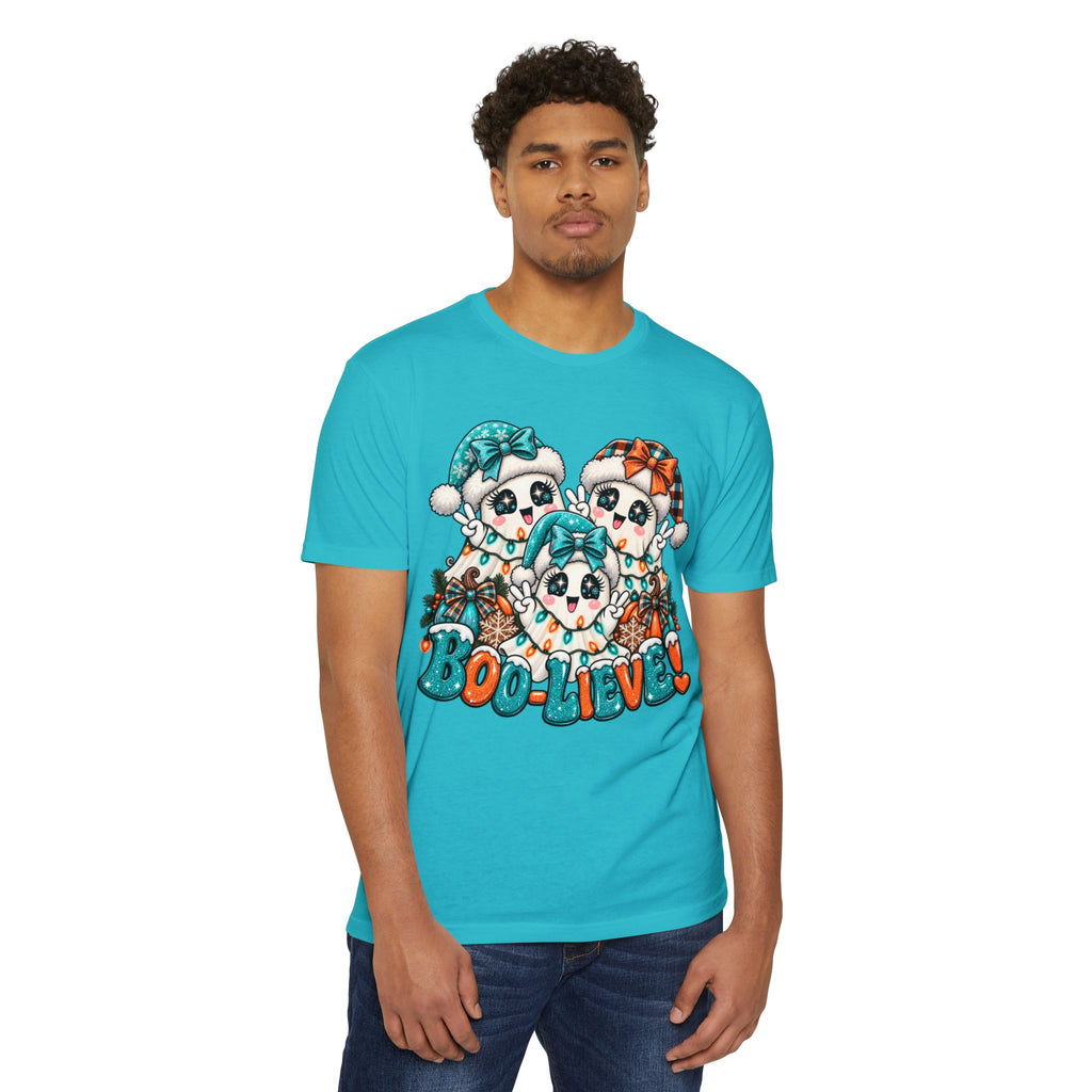 Boo-Lieve! Cute Ghosts Halloween T-Shirt